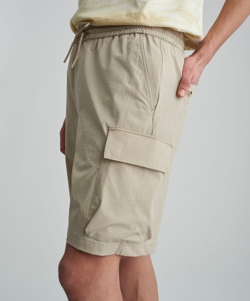 Saturdays NYC(サタデーズ ニューヨークシティ )の「Pete Jogger Short(その他パンツ・メンズ・ベージュ/ブラック・L/M/S/XL/XS)」の4枚目の写真