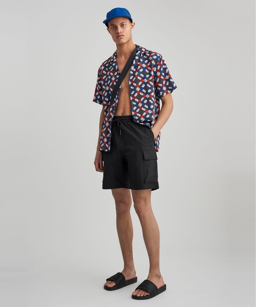 Saturdays NYC(サタデーズ ニューヨークシティ )の「Pete Jogger Short(その他パンツ・メンズ・ベージュ/ブラック・L/M/S/XL/XS)」の6枚目の写真