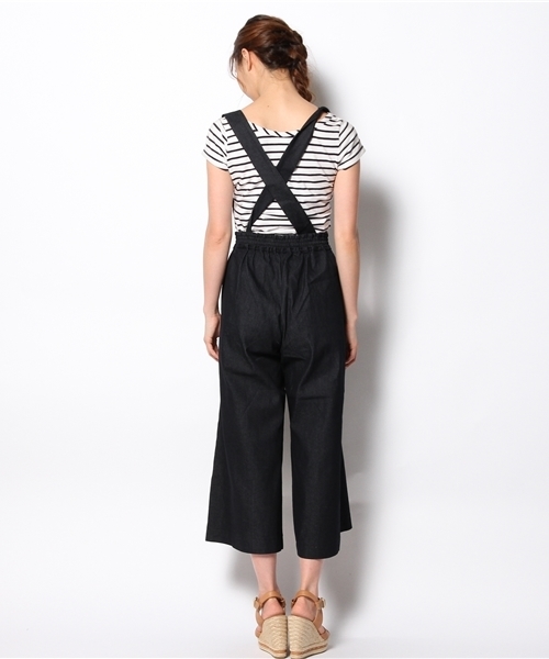 Kastane（カスタネ）の「【Kastane】デニムBIGサロペット（サロペット/オーバーオール・レディース・インディゴブルー・FREE）」の8枚目の写真