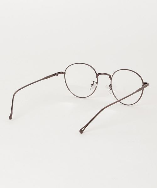 WEGO（ウィゴー）の「WEGO/メタルボストンタイプ（メガネ・メンズ・ブラック/ブラウン・FREE）」の8枚目の写真