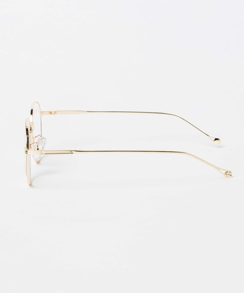 WEGO（ウィゴー）の「WEGO/メタルボストンタイプ（メガネ・メンズ・ブラック/ブラウン・FREE）」の4枚目の写真