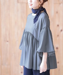 rps | 消しプリーツバルーン袖ブラウス(シャツ/ブラウス)