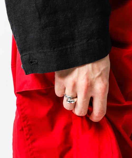 Ayler(アイラー)の「Ayler アイラー / hoop RING(リング・メンズ・シルバー/ゴールド・19号/13号/17号)」の5枚目の写真
