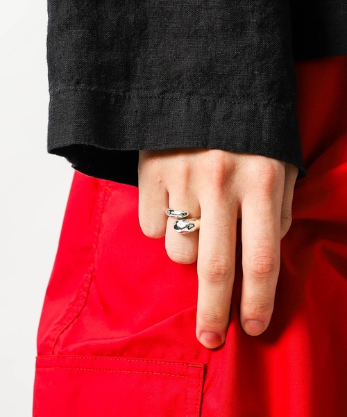 Ayler(アイラー)の「Ayler アイラー / hoop RING(リング・メンズ・シルバー/ゴールド・19号/13号/17号)」の12枚目の写真