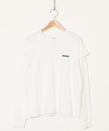 HOLIDAY | SUPER FINE RUFFLE L/S TOPS スーパーファインラッフルロンングスリーブトップス(Tシャツ/カットソー)