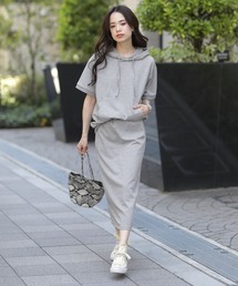 スウェットパーカーセットアップ