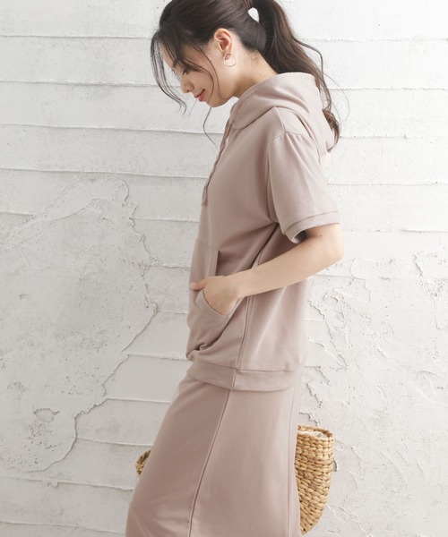 Girly Doll（ガーリードール）の「スウェットパーカーセットアップ（サロペット/オーバーオール・レディース・ブラック/杢グレー/グレイッシュベージュ・FREE）」の11枚目の写真