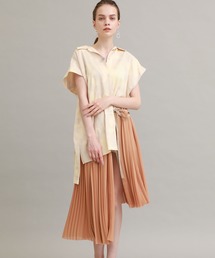 Maison MIHARA YASUHIRO ブリーチプリーツドレス ワンピース Maison MIHARA YASUHIRO（メゾンミハラヤスヒロ）の「【MAISON