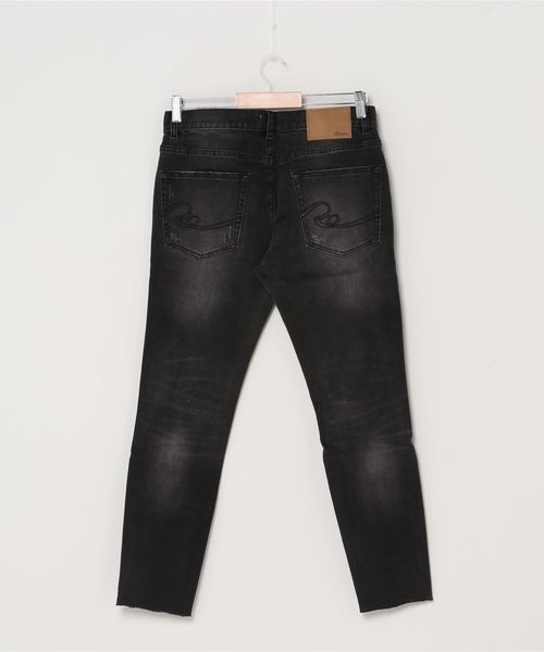 #Re:room（リルーム）の「ヴィンテージクラッシュカットスキニーデニム（デニムパンツ・メンズ・ブラック/ブルー/ホワイト・SMALL/MEDIUM/LARGE）」の22枚目の写真