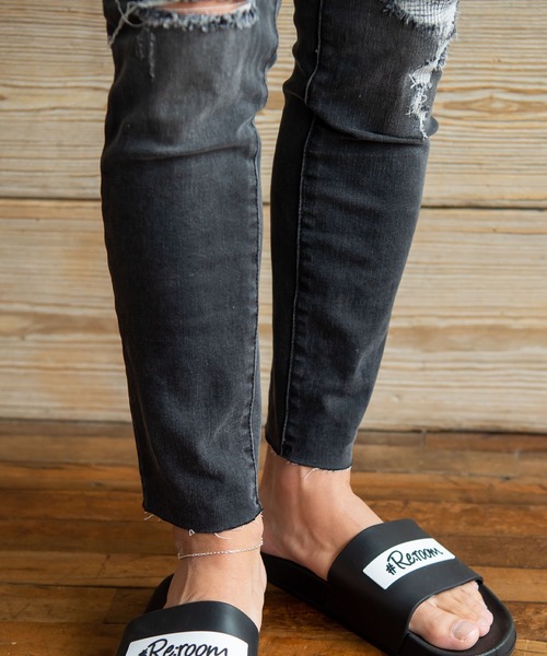 #Re:room（リルーム）の「ヴィンテージクラッシュカットスキニーデニム（デニムパンツ・メンズ・ブラック/ブルー/ホワイト・SMALL/MEDIUM/LARGE）」の21枚目の写真