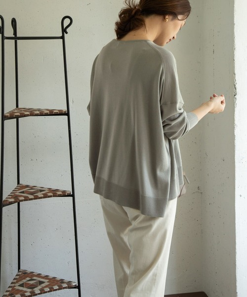 URBAN RESEARCH DOORS - ☆新品タグ付き☆今季DOORS☆ウールワイドニットプルオーバー URBAN RESEARCH DOORS（アーバンリサーチドアーズ）の「ウール