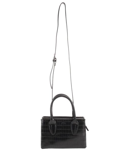 GYDA（ジェイダ）の「3ROOMミニクロコBAG（ショルダーバッグ・レディース・ブラック/ベージュ・FREE）」の10枚目の写真