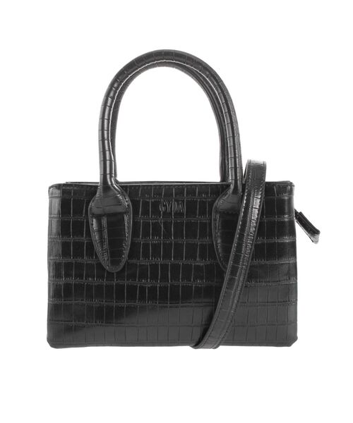 GYDA（ジェイダ）の「3ROOMミニクロコBAG（ショルダーバッグ・レディース・ブラック/ベージュ・FREE）」の12枚目の写真