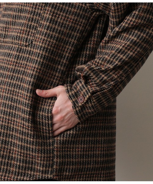 JUNRED（ジュンレッド）の「ルーズシルエットＣＰＯシャツ（シャツ/ブラウス・メンズ・ブラウン系その他/イエロー系その他3/ベージュ系その他/ブルー系その他5・M/L）」の12枚目の写真