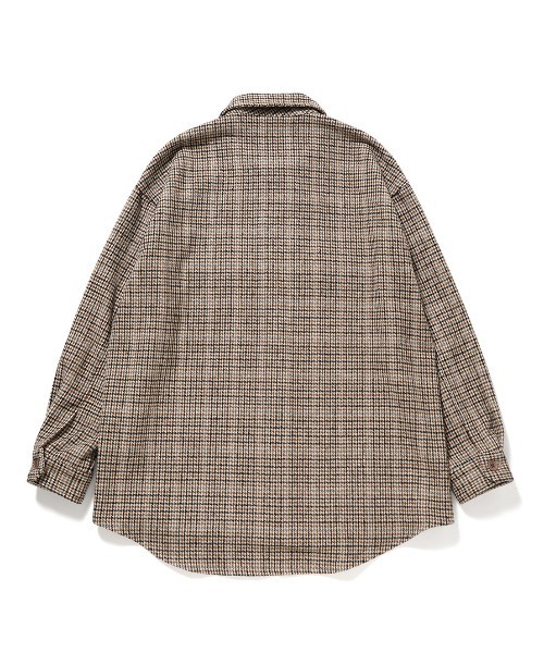 JUNRED（ジュンレッド）の「ルーズシルエットＣＰＯシャツ（シャツ/ブラウス・メンズ・ブラウン系その他/イエロー系その他3/ベージュ系その他/ブルー系その他5・M/L）」の14枚目の写真