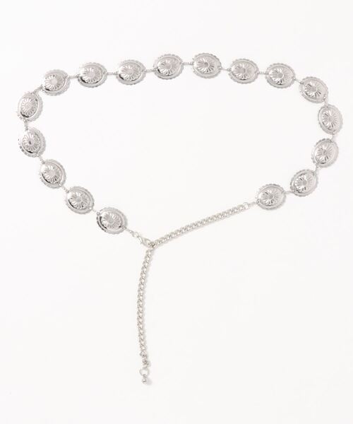 apres jour mignon（アプレジュールミニョン）の「コンチョベルト【ZOZOTOWN限定アイテム】（ベルト・レディース・シルバー・ONESIZE）」の6枚目の写真