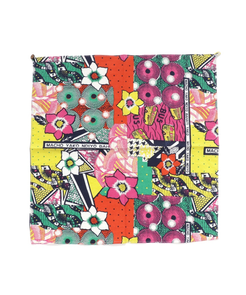 チャイハネ（チャイハネ）の「【チャイハネ】ワールドトリップバンダナ（バンダナ/スカーフ・レディース・その他/ホワイト/その他6/ホワイト×ホワイト/グリーン/アニマル/オレンジ/アクア/ブルー/カラフル/ベージュ/ピンク/レッド・FREE）」の19枚目の写真