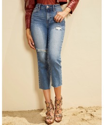 Guess | 1981 Frayed Slim Straight Denim Pant(デニムパンツ)