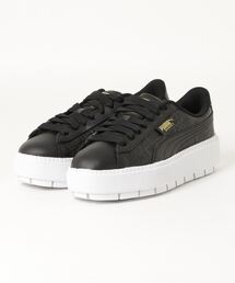 PUMA プーマ W PLATFORM TRACE REINVENT 369925 02BLACK/TEAM GO
