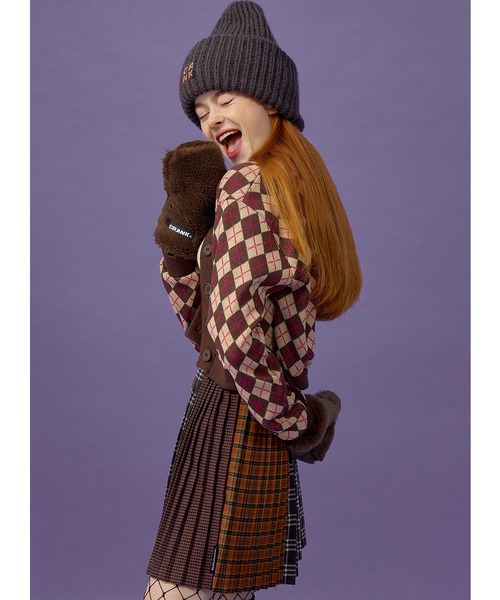 CRANK（クランク）の「『CRANK/クランク』PLEATS MULTI CHECK