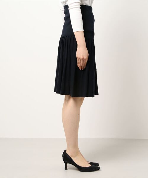 DEMYLEE（デミリー）の「/DEMYLEE/スカート（スカート・レディース・ネイビー/ブラウン・S/M）」の3枚目の写真