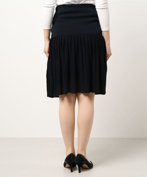 DEMYLEE（デミリー）の「/DEMYLEE/スカート（スカート・レディース・ネイビー/ブラウン・S/M）」の4枚目の写真