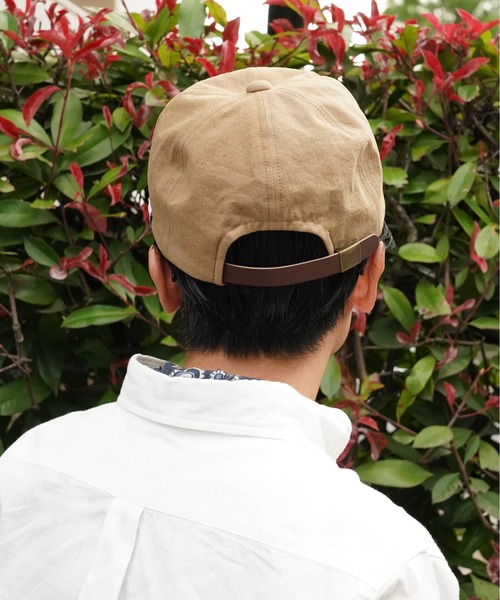 THE FACTORY MADE(ザ ファクトリー メイド)の「Organic CAP オーガニックコットンベースボールキャップ(キャップ・メンズ・ベージュ・58.5cm)」の7枚目の写真