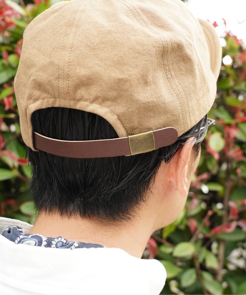 THE FACTORY MADE(ザ ファクトリー メイド)の「Organic CAP オーガニックコットンベースボールキャップ(キャップ・メンズ・ベージュ・58.5cm)」の6枚目の写真