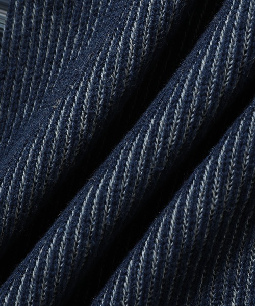 ADAM ET ROPE' ニットルーズトレンカ ネイビー（ADAM ET ROPE