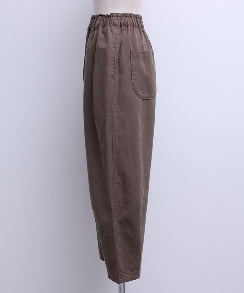 aimer le mieux（エメルミュー）の「△aimer　綿テンセルゆったりパンツ（その他パンツ・レディース・カーキ/ネイビー/オフホワイト/チャコールグレー・FREE）」の22枚目の写真