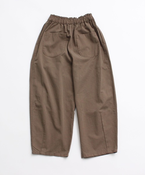 aimer le mieux（エメルミュー）の「△aimer　綿テンセルゆったりパンツ（その他パンツ・レディース・カーキ/ネイビー/オフホワイト/チャコールグレー・FREE）」の5枚目の写真