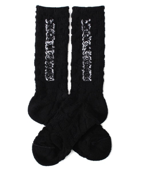 PERFECTCORNER(パーフェクトコーナー)の「【PERFECTCORNER 】ダーティリバースロゴソックス(FILE) / PERFECT CORNER DIRTY REVERS LOGO SOCKS(FILE)(ソックス/靴下・レディース・ブラック/ブラウン/レッド/オレンジ・FREE)」の14枚目の写真