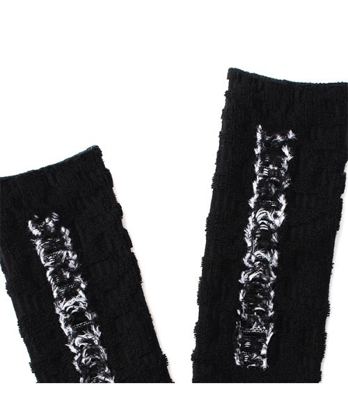 PERFECTCORNER(パーフェクトコーナー)の「【PERFECTCORNER 】ダーティリバースロゴソックス(FILE) / PERFECT CORNER DIRTY REVERS LOGO SOCKS(FILE)(ソックス/靴下・レディース・ブラック/ブラウン/レッド/オレンジ・FREE)」の8枚目の写真