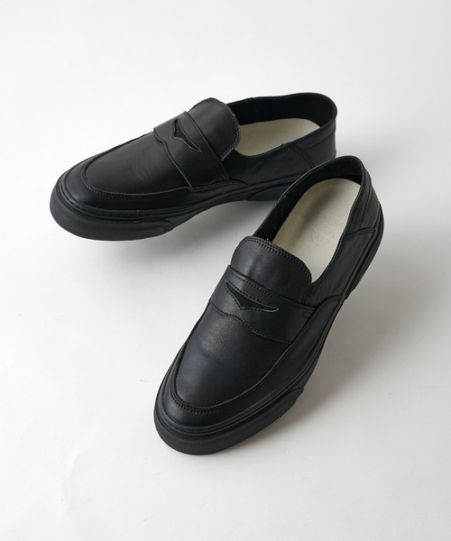 SLACK FOOTWEAR ブラック ローファー２６.５センチ新品未使用保管品 SLACK FOOTWEAR（スラックフットウェア）の「【SLACK/スラック