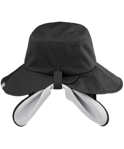 MIZUNO(ミズノ )の「垂れ付きリボンハット(ハット・レディース・ブラック/ネイビー・F)」の3枚目の写真