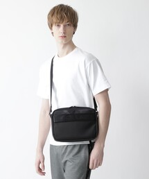 【未使用】ブラックレーベル BLACK lab. ロゴ ボディバッグ 黒 BLACK LABEL CRESTBRIDGE】ブラックレーベルクレストブリッジ