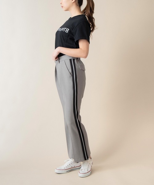 La SRIC（ラスリック）の「La SRIC / アンクル丈フレアラインパンツ（その他パンツ・レディース・ベージュ/グレー・38）」の21枚目の写真