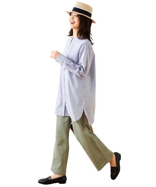 Live in comfort（リブインコンフォート）の「リブ　イン　コンフォート　ゆったり履けてスッキリ見える　品のある型押し４Ｅローファー（ローファー・レディース・ブラック/アイボリー・1/2/4/6/3/5）」の9枚目の写真