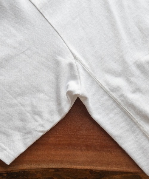 TokyoTshirt.st（トーキョーティーシャツドットエスティー）の「Remo-T（リモティー）在宅ワークを快適にするZoom映えTシャツ（Tシャツ/カットソー・メンズ・ホワイト・S/L/M）」の8枚目の写真