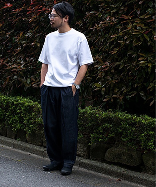 TokyoTshirt.st（トーキョーティーシャツドットエスティー）の「Remo-T（リモティー）在宅ワークを快適にするZoom映えTシャツ（Tシャツ/カットソー・メンズ・ホワイト・S/L/M）」の3枚目の写真