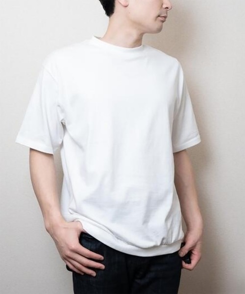 TokyoTshirt.st（トーキョーティーシャツドットエスティー）の「Remo-T（リモティー）在宅ワークを快適にするZoom映えTシャツ（Tシャツ/カットソー・メンズ・ホワイト・S/L/M）」の2枚目の写真