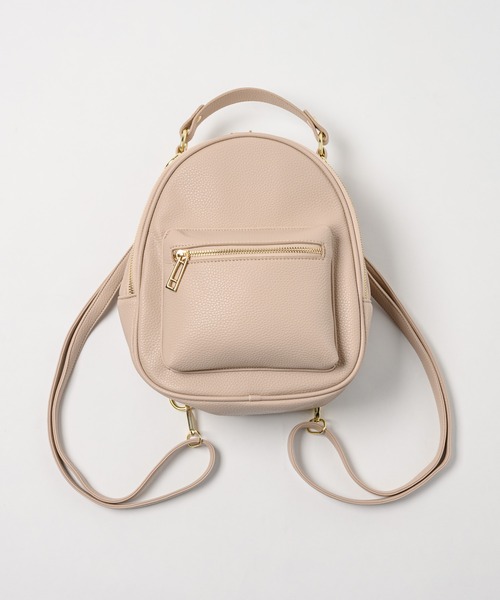 INTER FACTORY（インターファクトリー）の「インフルエンサーRina - 【大容量】3wayミニバッグ　made in INTER FACTORY（バックパック/リュック・レディース・ブラック/ベージュ/その他・FREE）」の9枚目の写真