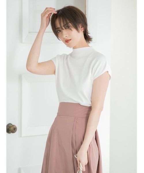 fifth(フィフス)の「ハイウエストフレアタフタスカート(スカート・レディース・スモークピンク/カーキ・MEDIUM)」の22枚目の写真