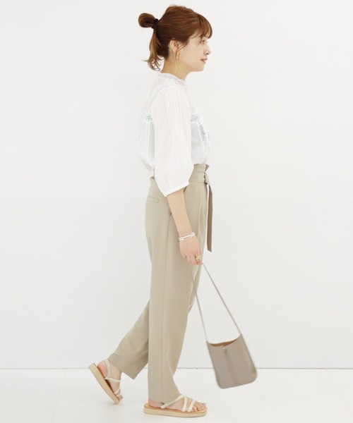 JOURNAL STANDARD(ジャーナルスタンダード)の「コットンレースミドルスリーブブラウス◆(シャツ/ブラウス・レディース・ホワイト/ブラック・FREE)」の22枚目の写真