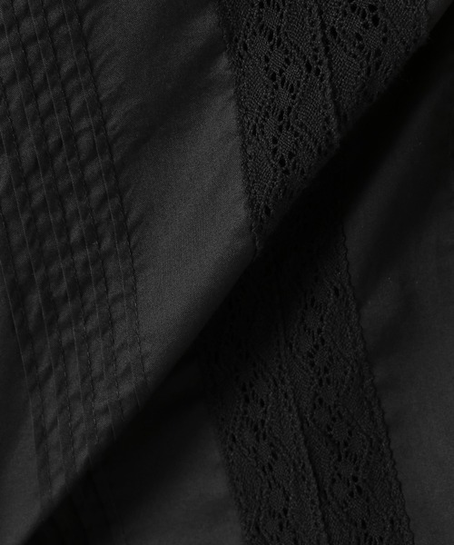 JOURNAL STANDARD(ジャーナルスタンダード)の「コットンレースミドルスリーブブラウス◆(シャツ/ブラウス・レディース・ホワイト/ブラック・FREE)」の13枚目の写真