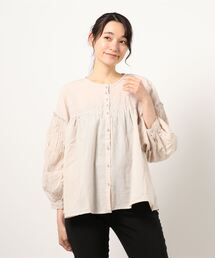 Samansa Mos2 | ボリューム袖ブラウス(シャツ/ブラウス)