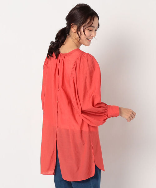 fredy repit（フレディレピ）の「Sushi Voile スクープパフブラウス（シャツ/ブラウス・レディース・サーモンピンク/ミント/オフホワイト・38）」の15枚目の写真