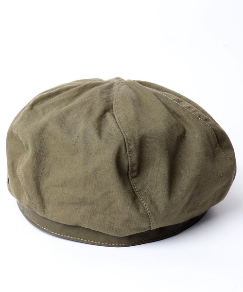 Sense of Grace（センスオブグレース）の「KAIKO BERET カイコハンチング ベレー帽（ハンチング/ベレー帽・メンズ・ダークグレー/カーキ/ブラック/ベージュ・FREE）」の4枚目の写真