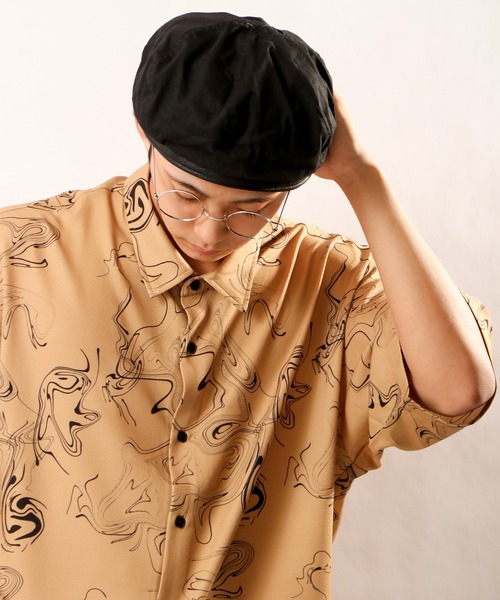 Sense of Grace（センスオブグレース）の「KAIKO BERET カイコハンチング ベレー帽（ハンチング/ベレー帽・メンズ・ダークグレー/カーキ/ブラック/ベージュ・FREE）」の2枚目の写真