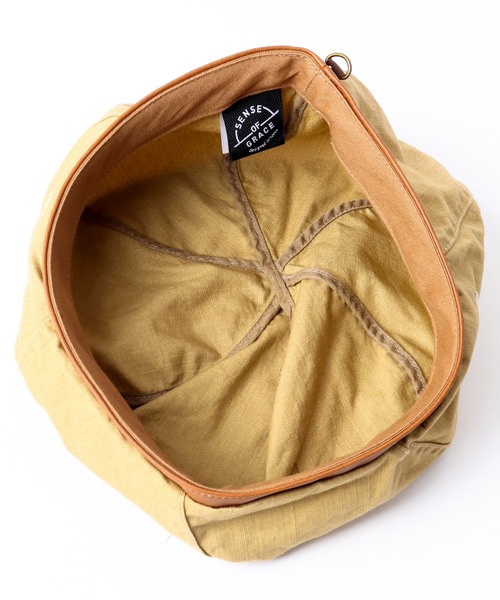 Sense of Grace（センスオブグレース）の「KAIKO BERET カイコハンチング ベレー帽（ハンチング/ベレー帽・メンズ・ダークグレー/カーキ/ブラック/ベージュ・FREE）」の20枚目の写真